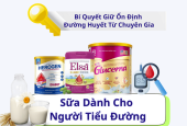 Sữa Dành Cho Người Tiểu Đường, Bí Quyết Giữ Ổn Định Đường Huyết Từ Chuyên Gia