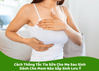 Cách Thông Tắc Tia Sữa Cho Mẹ Sau Sinh - Dành Cho Mom Nào Sắp Sinh Lưu Ý