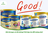 Sữa Herogen có tốt không? Phù hợp cho đối tượng nào?