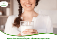 Người bình thường uống sữa tiểu đường được không?
