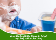 Váng Sữa Bao Nhiêu Tháng Ăn Được? Gợi Ý Độ Tuổi & Cách Dùng