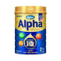 Sữa bột Dielac Alpha Gold 2 800g (cho trẻ từ 6 - 12 tháng tuổi)