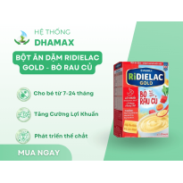 Bột ăn dặm Ridielac Gold Bò Rau Củ