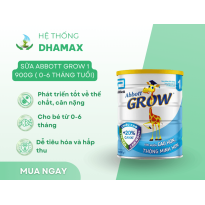 Sữa Abbott Grow 900g ( 0-6 tháng tuổi)