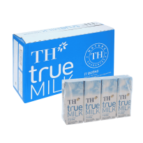 Sữa tươi TH True Milk ít đường hộp 180ml