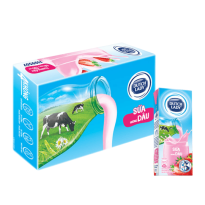 Sữa tươi tiệt trùng Dutch Lady vị dâu 180ml