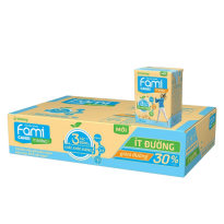 Sữa đậu nành Fami canxi ít đường 200ml