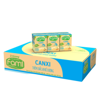Sữa đậu nành Fami canxi  có đường 200ml