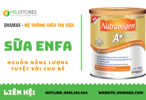 Sữa Enfa - nguồn năng lượng tuyệt vời cho sự phát triển của bé yêu