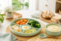 Bé 8 Tháng Ăn Dặm Gì? Gợi Ý Thực Đơn 7 Ngày Và Cách Tăng Độ Thô