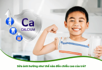 Sữa ảnh hưởng như thế nào đến chiều cao của trẻ?