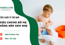 Tiêu chảy ở trẻ nhỏ - Triệu chứng bố mẹ không nên xem nhẹ