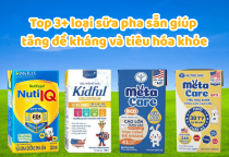Top 3+ loại sữa pha sẵn giúp tăng đề kháng và tiêu hóa khỏe