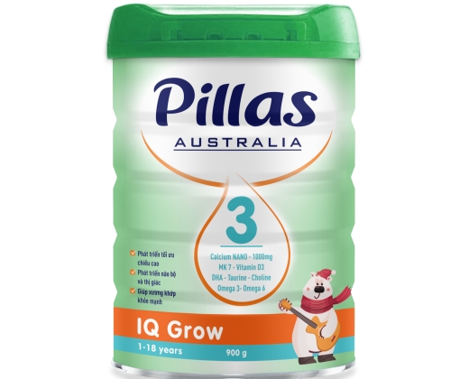 SỮA BỘT PILLAS AUSTRALIA IQ GROW 3