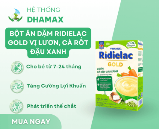 Ridielac lươn cà rốt đậu xanh
