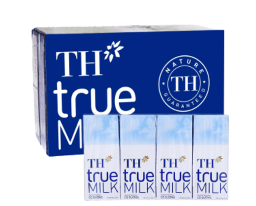 Sữa tươi TH True Milk có đường hộp 180ml