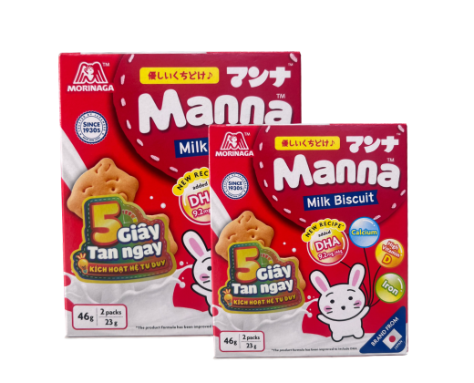Bánh quy sữa Manna 46g