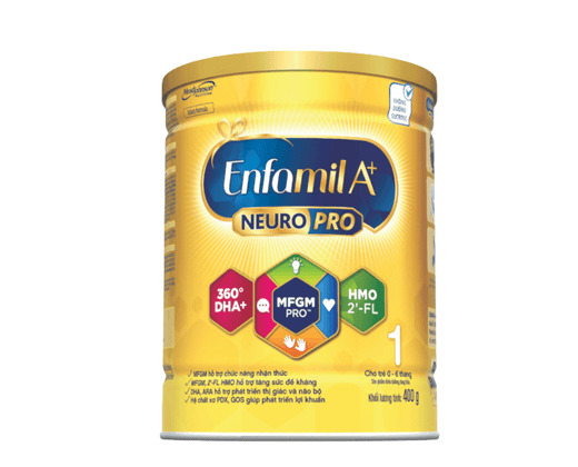 Sữa bột Enfamil A+ số 1 400g (0-6 tháng)