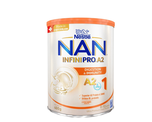 Sữa Nan InfiniPro A2 số 1 400g cho bé 0-12 tháng tuổi
