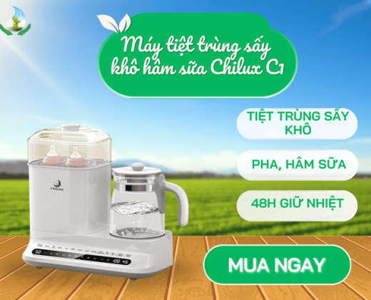 Máy tiệt trùng Sấy khô Hâm sữa Chilux C1