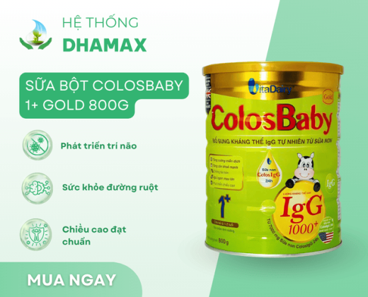 Sữa bột Colosbaby 1+ gold 800g