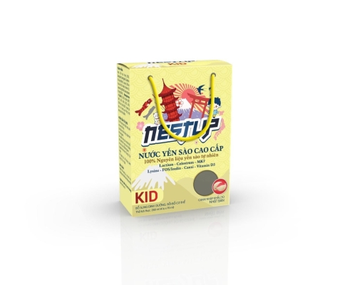 Yến sào nestup kids vàng lốc 4 lọ