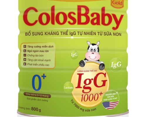 Sữa bột ColosBaby IQ Gold 0+ 800g