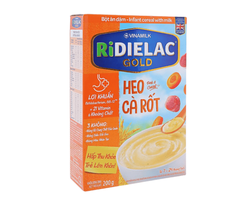 Bột ăn dặm RiDielac Heo Cà Rốt