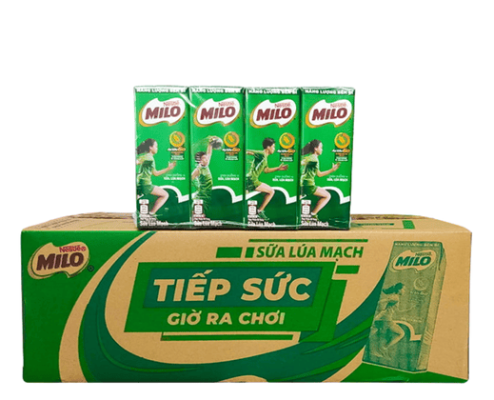 Sữa lúa mạch Milo hộp 180ml