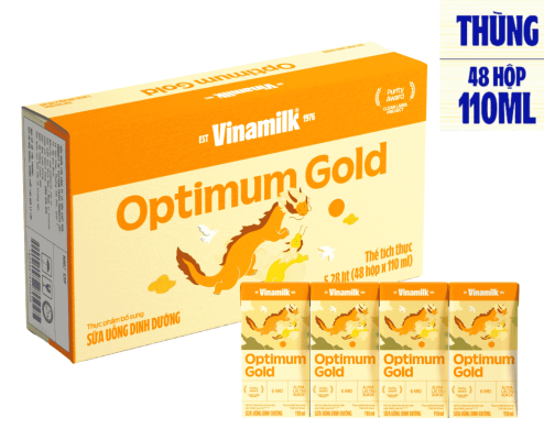 Sữa bột pha sẵn Optimum Gold hộp 110ml