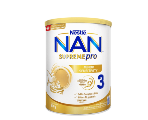 Sữa Nan Supreme Pro 3 800g cho bé 2-6 tuổi