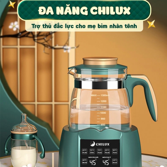 Máy đun nước pha sữa Chilux