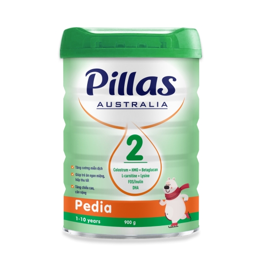 SỮA BỘT PILLAS AUSTRALIA PEDIA 2 900G