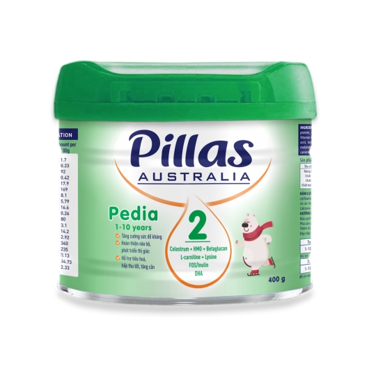SỮA BỘT PILLAS AUSTRALIA PEDIA 2 400G