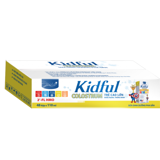 Thùng sữa pha sẵn kidful Colostrum 