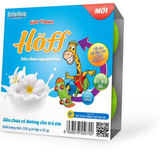 Sữa chua hoff vani
