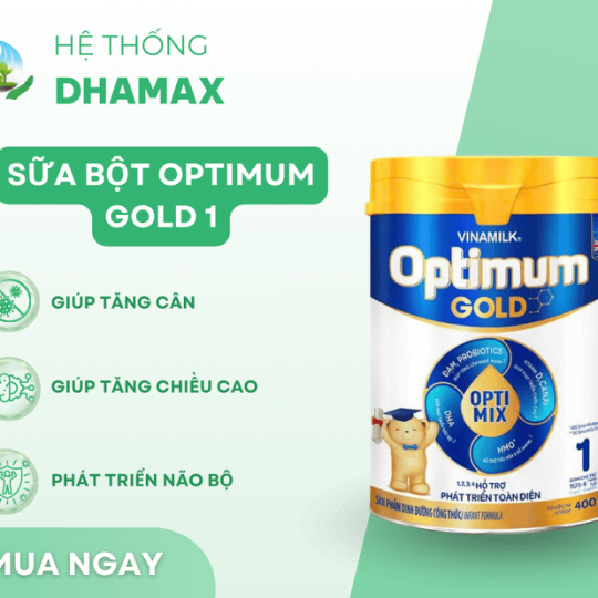Sữa Bột Optimum Gold 1 800g (Cho Trẻ Từ 0 - 6 Tháng Tuổi)