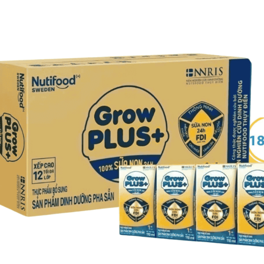Sữa Bột Pha Sẵn Nutifood GrowPLUS+ 180ml