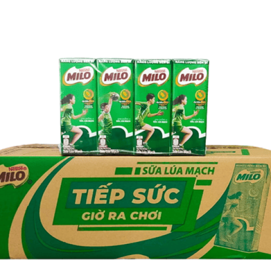 Sữa lúa mạch Milo hộp 180ml