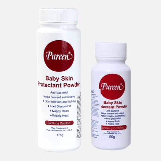Phấn đặc trị rôm sẩy Pureen đỏ 175g
