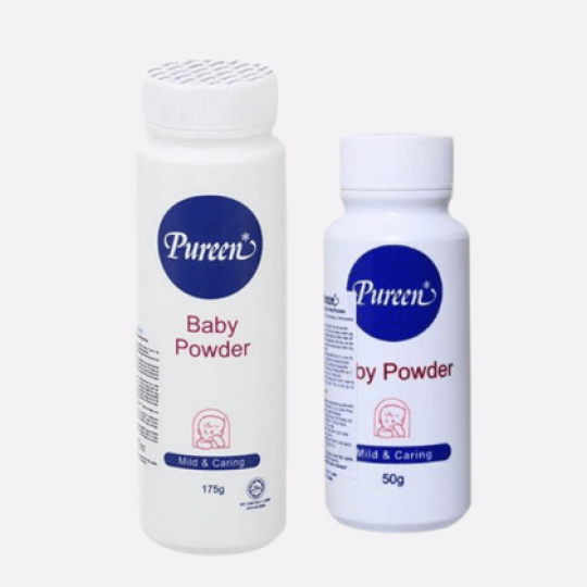 Phấn đặc trị rôm sẩy Pureen Xanh 175g