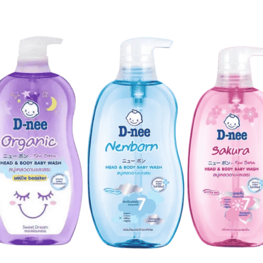 Sữa tắm gội Dnee  Organic 380ml