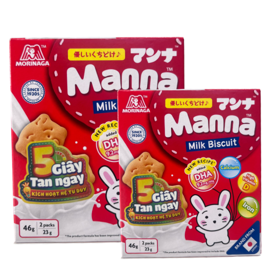 Bánh quy sữa Manna 46g