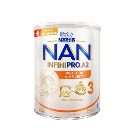 Sữa Nan Infinipro A2 6HMO số 3 800g cho bé 2-6 tuổi